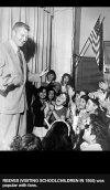 George Reeves with school children.jpg