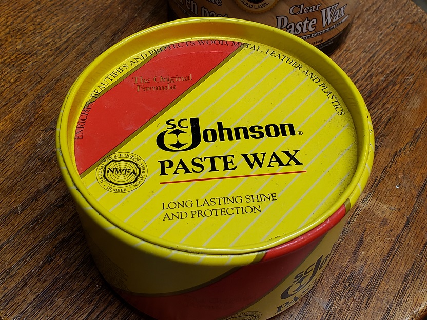 SC Johnson Paste Wax for wood metal leather Full/unused Discontinued